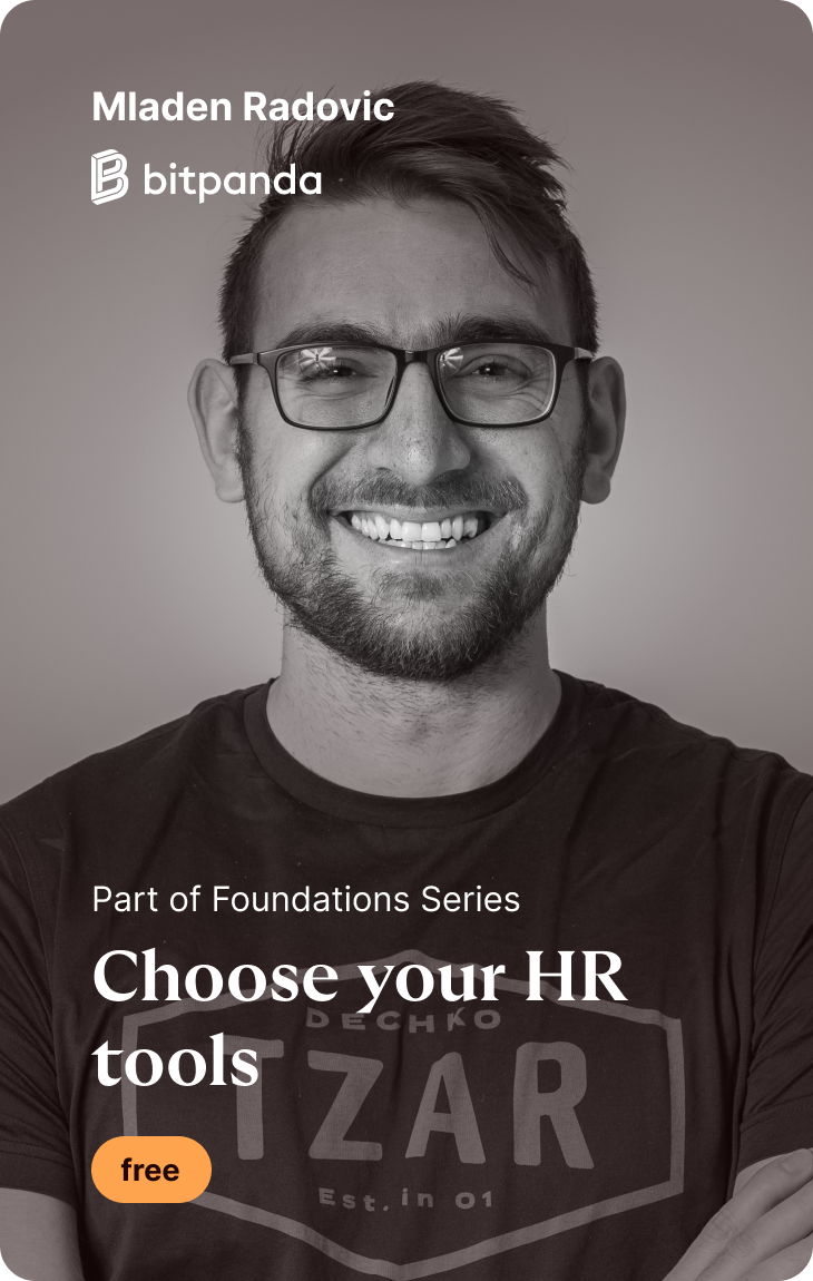 Choose your HR tools - Mladen Radovic - People Analytics Courses - People Analytics Learning Hub - Orgnostic