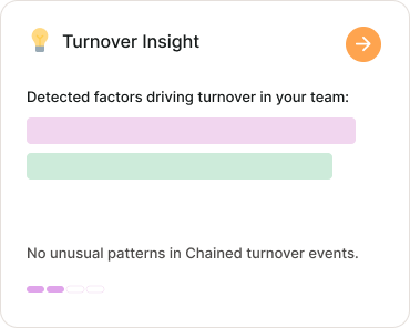 Access turnover insights and metrics - Reducing Employee Turnover with Orgnostic